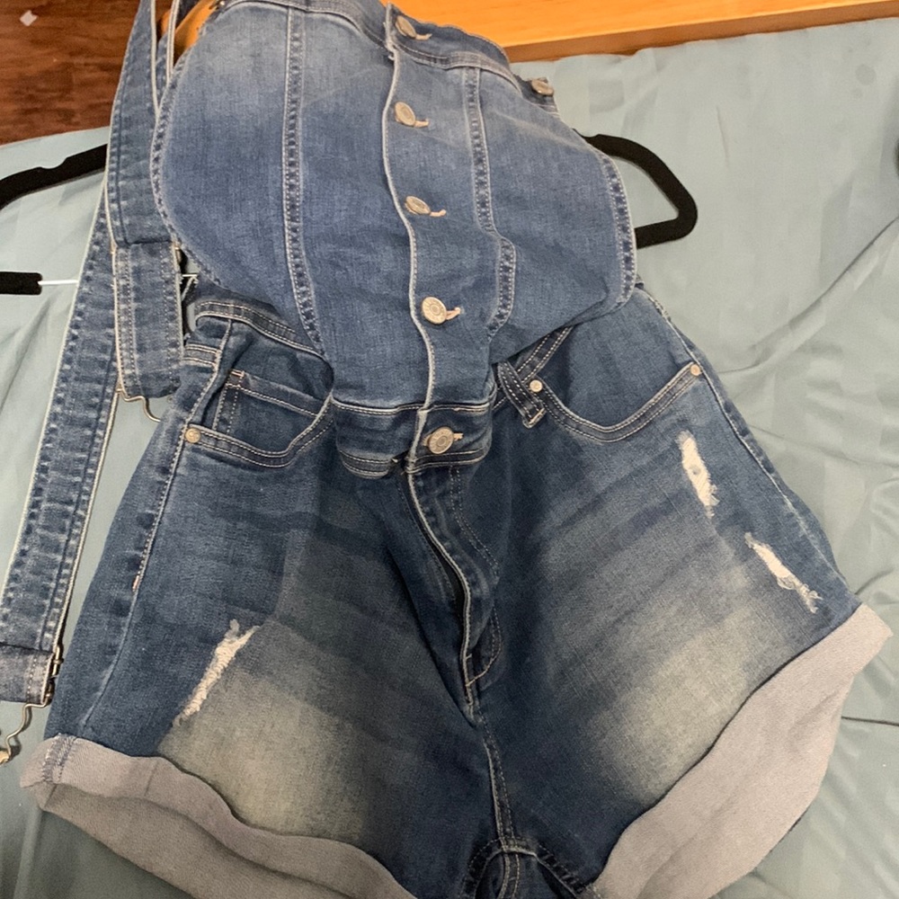 Denim Overalls